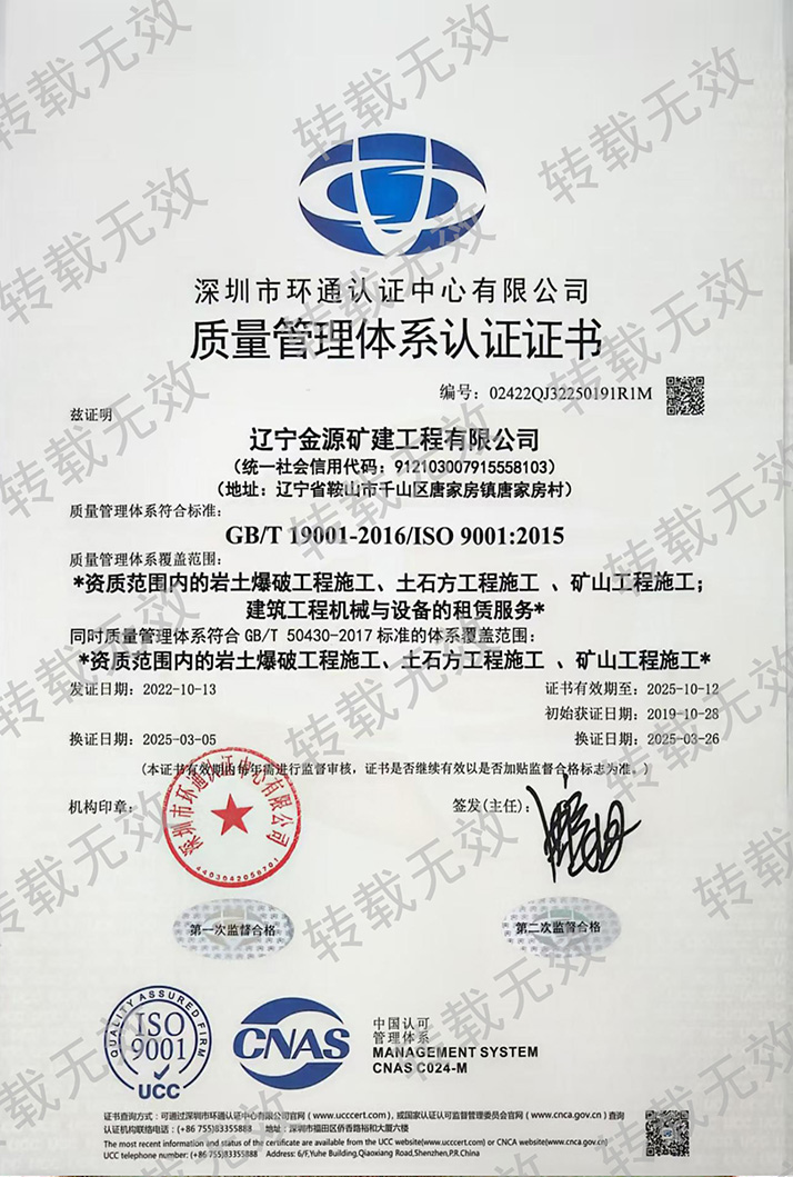 質(zhì)量管理體系